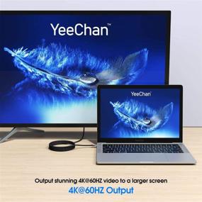 img 2 attached to 🔌 Кабель DisplayPort от YeeChanType - совместим с Thunderbolt для высококачественного отображения видео