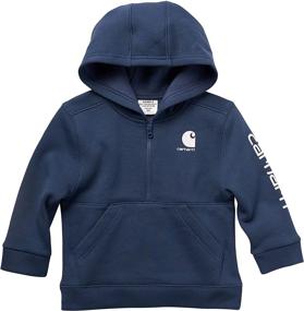 img 1 attached to 👕 Стильный детский толстовка с капюшоном Carhartt Sleeve Hoodneck: Экзотическая одежда