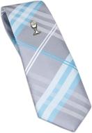 👔 45-inch boys' accessories for neckties: communion silver chalice with striped design logo