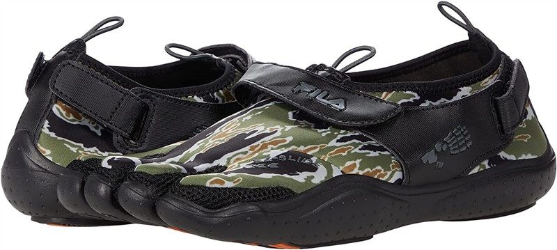 fila mens skeletoes slide drainage men's shoes in fashion sneakers 로고