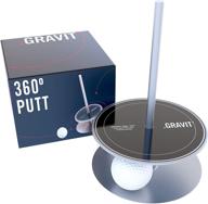 🏌️ улучшите свои навыки в гольфе с помощью путтера gravit golf putting hole - премиум 360-градусное поле для тренировки гольфа в помещении и на открытом воздухе. логотип