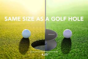 img 3 attached to 🏌️ Улучшите свои навыки в гольфе с помощью путтера Gravit Golf Putting Hole - Премиум 360-градусное поле для тренировки гольфа в помещении и на открытом воздухе.