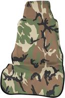 a superior shield for your car seat: aries 3142-20 seat defender 58-inch x 23-inch camo waterproof universal bucket car seat cover protector logo