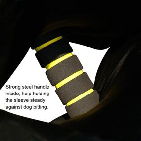 img 1 attached to 🐶 Didog Dog Bite Sleeves Tugs: Training & Play Accessories for Young Dogs - Fit Pit Bull, German Shepherd, Mastiff - Professional Intermediate Level - Both Left and Right Hand