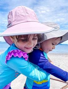 img 3 attached to 👶 Sun-Smart Toddler Hat: UPF 50 Protection for Baby Beach, Fishing & More!