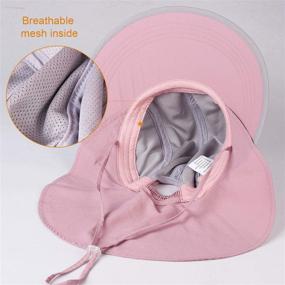 img 1 attached to 👶 Sun-Smart Toddler Hat: UPF 50 Protection for Baby Beach, Fishing & More!