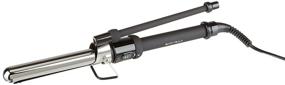 img 1 attached to 🔥 Sam Villa Marcel Curling Iron & Hair Curling Wand: 2-in-1 Professional Tool with Extended Barrel