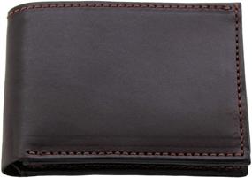 img 2 attached to 👔 Men's Premium Bridle Leather Bifold Wallet: Finest Accessory in Wallets, Card Cases & Money Organizers