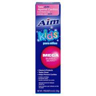 зубная паста с фтором aim kids gel логотип