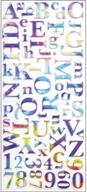 🎨 watercolor sticko alphabet stickers logo