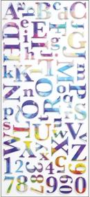 img 1 attached to 🎨 Watercolor Sticko Alphabet Stickers