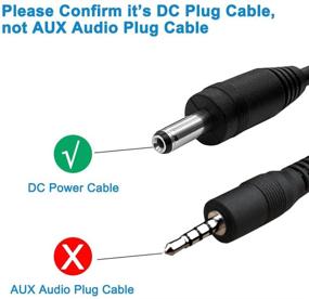 img 3 attached to SCOVEE 3-пакет 6фт USB к DC 3.5мм x 1.35мм адаптер для зарядки штекерного кабеля с разъемом-штекером доступа.