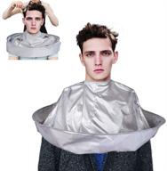 💇 oka hair cutting cape umbrella salon barber cape: ideal for adult salon & home stylists hairdressing kit logo