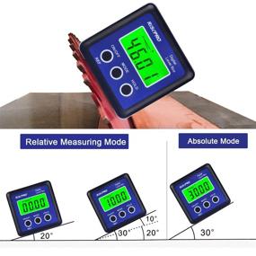 img 1 attached to RISEPRO Protractor Inclinometer: Optimize Your Automotive Calculations