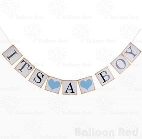 img 1 attached to Garland Bunting Christening Decoration Birthday Party Decorations & Supplies