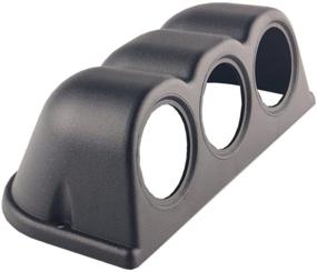 img 3 attached to 📊 Dewhel 52mm Triple Dash Mount Gauge Pod Holder - Horizontal, Black, 3 Hole Meter