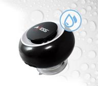 axess spbw1048 ipx4 water resistant bluetooth speaker with built-in rechargeable battery &amp logo