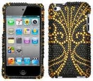 unique diamante protective golden butterfly logo