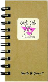 img 3 attached to 📔 Empower Your Journey: Girls Only Teen Journal - Compact Kraft Hard Cover with Prompted Pages and Eco-Friendly Recycled Paper