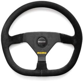 img 1 attached to MOMO R1988_32S Suede Steering Wheel