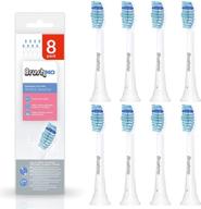 🦷 sonicare hx6053 compatible brushmo sensitive replacement toothbrush heads - 8 pack logo