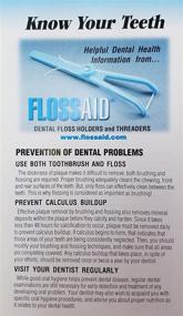 img 3 attached to Flossaid Dental Floss Holder 4 Pack: Simplify Your Oral Care Routine!