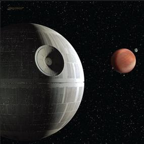 img 2 attached to Embark on an Epic Space Battle with Star Wars X-Wing Death Star Assault Playmat