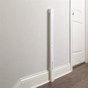 img 2 attached to 🚧 Qdos Universal Baseboard Kit for All Baby Gate - Professional Grade Safety Solution with Universal Installation - Works with All Gates - Easy White Baseboard Installation