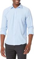 nautica school uniform performance button down shirt for men - apparel and clothing logo