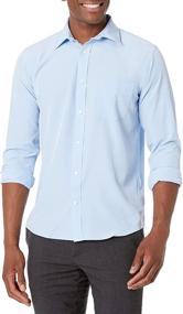 img 3 attached to Nautica School Uniform Performance Button Down Shirt for Men - Apparel and Clothing