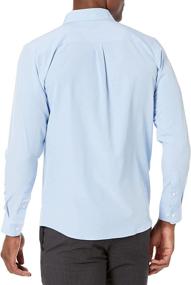 img 2 attached to Nautica School Uniform Performance Button Down Shirt for Men - Apparel and Clothing