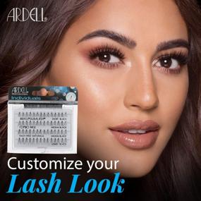 img 2 attached to Ardell Individuals Faux Eyelashes Combo in Black - 4 Pack