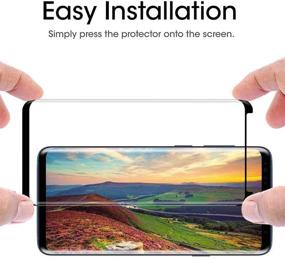 img 2 attached to 📱 2-пакета защитного стекла для экрана Samsung Galaxy Note 8 - сопротивление 11 фунтов, полное покрытие экрана, совместимо с чехлами
