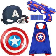 🦸 top-quality children's superhero costume packs: civil helmet included logo