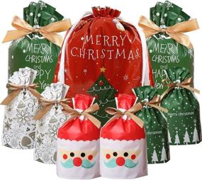 img 4 attached to Christmas Drawstring Assorted Christmas Decorations