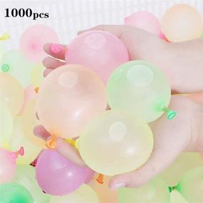 img 3 attached to 🎈 Vibrant Sealing Balloons for Colorful Pool Time - Minelife