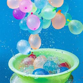 img 1 attached to 🎈 Vibrant Sealing Balloons for Colorful Pool Time - Minelife