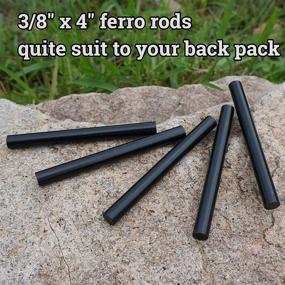 img 3 attached to FERROFIRE｜Ø3 Survival Ferrocerium Firesteel Bushcraft