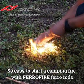 img 1 attached to FERROFIRE｜Ø3 Survival Ferrocerium Firesteel Bushcraft