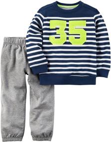img 1 attached to Carters Boys Playwear 249G394 Stripe