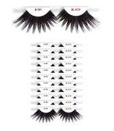 👁️ christina 100% human hair fake eyelashes #301 - set of 12 packs logo