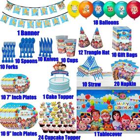 img 3 attached to Товары для дня рождения Посуда Украшение воздушными шарами