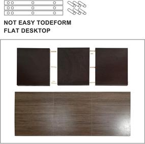 img 2 attached to Sanoolir Laminated Ergonomic Workstation Desktable Furniture for Home Office Furniture