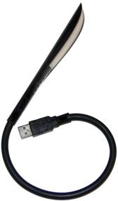 img 3 attached to 💡 Versatile USB Reading Lamp: 14 LEDs, Dimmable Touch Switch, Flexible Gooseneck for Notebook Laptop, Desktop, PC, MAC Computer - Black
