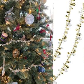 img 3 attached to DearHouse Crystal Acrylic Christmas Garland Seasonal Decor
