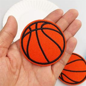 img 1 attached to Basketball Embroidered Patches Embroidery Needlecraft