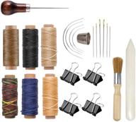 📚 kootiko bookbinding kit - complete set of starter tools for handmade diy books with real bone folder, paper awl, large-eye needles, glue brush, and wax thread - ultimate bookbinding supplies logo