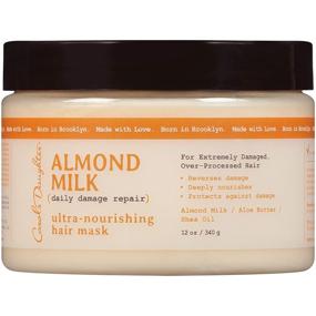 img 4 attached to 🥛 Almond Milk Ultra Nourishing Mask by Carol's Daughter, 12 fl oz