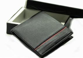 img 3 attached to 👔 Timeless Genuine Leather Bifold Wallet for Men - The Classic Choice