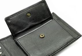 img 1 attached to 👔 Timeless Genuine Leather Bifold Wallet for Men - The Classic Choice